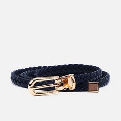 Ремень женский 9720533 синий, 110х0,8 см No Brand