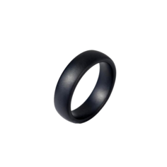 Кольцо керамика "Линия", цвет чёрный матовый, 19 размер Vel Vett