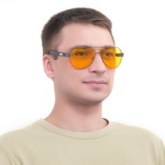 Солнцезащитные очки мужские Мастер К Р00014075_6 желтые