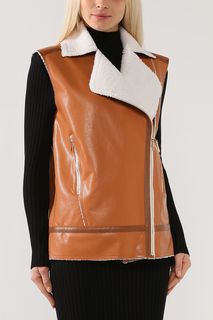 Жилет женский Belucci BL19077002-010 бежевый 48 RU