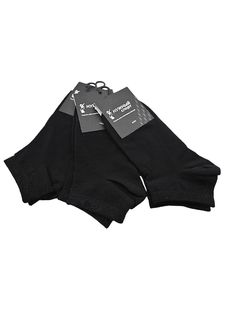 Комплект носков мужских классические черных 40-42 3 пары No Brand
