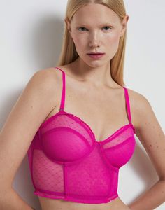 Бюстгальтер женский Gloria Jeans GUW008896 розовый 75-B (164)