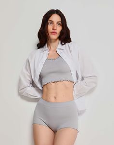 Трусы женские Gloria Jeans GUW008783 серые L (46)