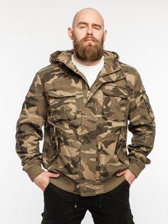 Куртка мужская Armed Forces AF350/ хаки 2XL