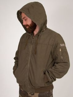 Куртка мужская Armed Forces AF320 хаки L