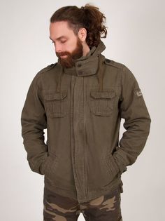 Куртка мужская Armed Forces AF268/ хаки L