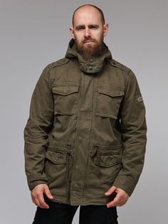 Куртка мужская Armed Forces AF269A/ хаки 4XL