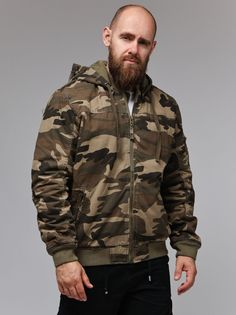 Куртка мужская Armed Forces AF320 хаки 3XL