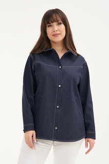 Блуза женская OLSI 2317001 синяя 62 RU