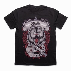 Футболка мужская Stillo sti008 черная 50-L