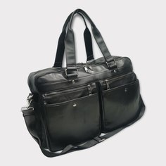 Дорожная сумка унисекс BRUONO STN-6616 черная, 30x20x47 см