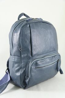 Рюкзак женский Nikki 733 серо-голубой, 32х27х13 см