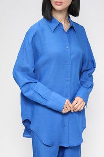 Рубашка женская SHADE D12S2300FS103 синяя 46 EU