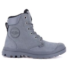 Ботинки унисекс Palladium 72992 серые 36 EU
