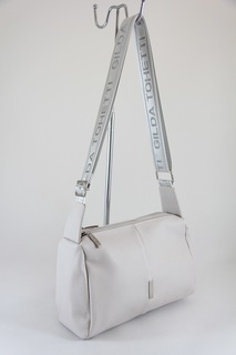 Сумка кросс-боди женская Gilda Tohetti 62977, белый/серый