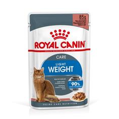 Влажный корм для кошек Royal Canin Light Weight Care, низкокалорийный, в соусе 12шт по 85г