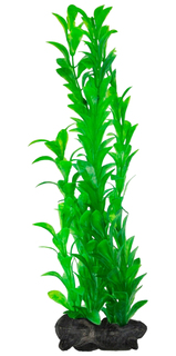 Искусственное растение для аквариума Tetra Hygrophila L зеленые листики 30 см