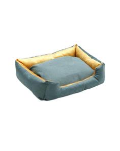 Лежанка-диван с двусторонней подушкой, 45 х 35 х 11 см, микс цветов Пижон