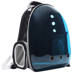 Рюкзак-переноска для животных, прозрачный, 33 х 25 х 41 см Пижон