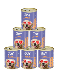 Влажный корм для собак средних и крупных пород JOY с уткой 10шт по 340г J.O.Y.