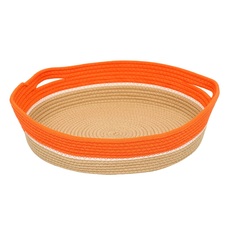 Пижон Экологичный лежак для животных (хлобчатобумажный),40 х 40 х 11 см, вес до 15 кг, ора