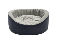 Лежанка для животных Homepet Catania №4 64 см х 50 см х 21 см лежак серо-белый
