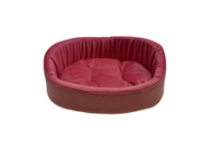HOMEPET Montana №2 49 см х 43 см х 17 см лежак ягодно-розовый для домашних животных {4422