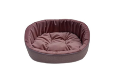 HOMEPET Montana №2 49 см х 43 см х 17 см лежак нежная лаванда для домашних животных {4422