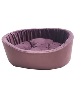 Лежанка для животных HOMEPET Лежак Montana №3 насыщенный виноград 57х45х20 см