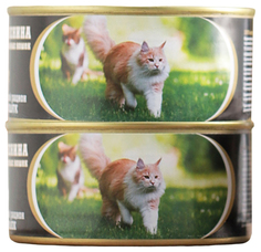 Влажный корм для кошек Витамин Нежная оленина, 325 г Vitamin