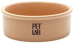 Миска Pet Lab керамическая, бежевая, 200 мл