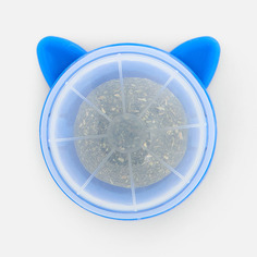 Игрушка для кошек Mascube, шарик кошачьей мяты, голубая, MBV032-23-1