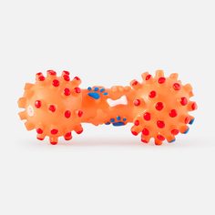 Игрушка для собак Mascube, виниловая, оранжевая, MBV032-12-4