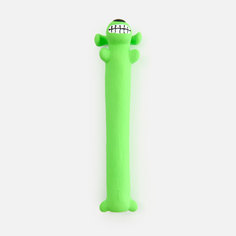 Игрушка для собак Mascube, длинная собака, SM032-052, зелёная