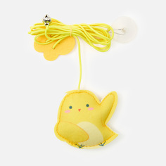 Игрушка для кошек Market Union, Цыплёнок на верёвке