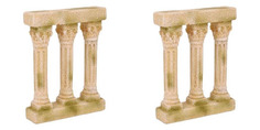 Грот для аквариума Home-Fish Римские колонны, 10х3х12,5 см, 2 шт