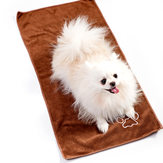 Полотенце для собак супервпитывающее, Mr Dog, M, 34х75 см