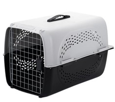 Авиа переноска для домашних животных Чистый котик 48,5*32*30 см серый