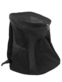 Рюкзак-переноска для животных Не Один Дома Carry, черный, 36х27х40 см