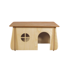 Домик для грызунов SILVA HOME, деревянный, 23 x 16 x 12,5 см