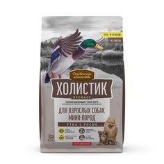 Сухой корм для собак Деревенские лакомства Премьер, холистик, утка с рисом, 7 кг