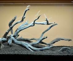 Коряга AQUA STORY для аквариума, Сакура, 35 - 40 см