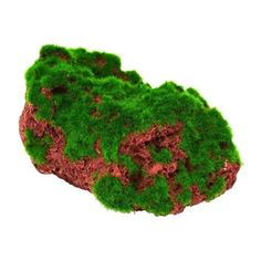 Декоративный камень с мхом для аквариума EXOPRIMA Moss Stone, 14x10.5x8см