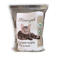 Сухой корм для кошек Кошарик,говядина, 2,5 кг