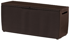 Сундук садовый RATTAN STORAGE BOX CAPRI 305л коричневый Keter