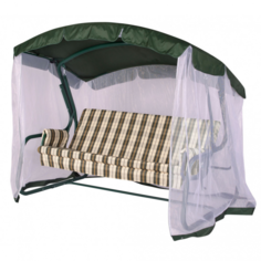 Садовые качели Удачная мебель Тропикана A45G.317 1364507 210х125х163см Green