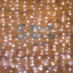 NEON-NIGHT Гирлянда Светодиодный Дождь 2,5x2м, свечение с динамикой, прозрачный провод,