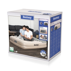 Кровать надувная двуспал Bestway Tritech Airbed электронасос 203х152х42 до 300кг 67696 BW