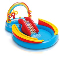 Детский надувной бассейн 1629301140 Радуга Intex Rainbow Ring Play Center 57453