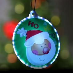 Световое панно Luazon Lighting Дед Мороз 7706025 разноцветный/RGB